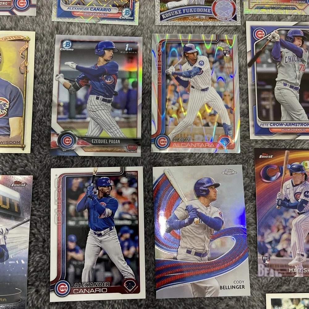 Chicago‎ Cubs Baseball 25 Card Lot - Rookies, Stars, Inserts, Parallels